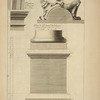 Du troisième ordre du Colisée, à Rome; plan du chapiteau des colonnes reversé; bandeau et imposte des arcs; base et piedestal des colonnes.