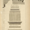 Du quatrième ordre du Colisée, à Rome; profil des corbeaux sur les quels posoient les potteaux qui portoient la tente; plan du chapiteau des pilastres renversé; [...]