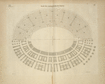 Plan de l'amphithéâtre  de Verone.