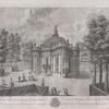 Vue partere de l'hermitage dans le jardin de Kouskowa appartenant à S. E. le Cte P. de Cheremettoff situé au milieu des Huit Allées.