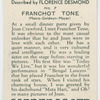 Franchot Tone (Metro-Goldwyn-Metro).
