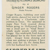 Ginger Rogers (Radio Pictures).