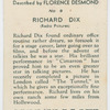 Richard Dix (Radio Pictures).