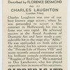 Charles Laughton (London Films).