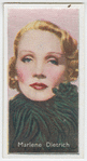 Marlene Dietrich.