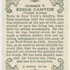 Eddie Cantor.