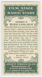 Elsie Carlisle.