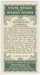 Madeleine Carrol.