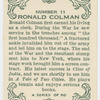 Ronald Colman.
