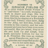Gracie Fields.