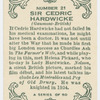 Sir Cedric Hardwicke.