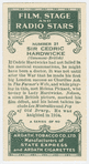 Sir Cedric Hardwicke.