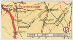 Route C. London - Scarborough.