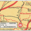 Route A. London - Exeter: Route D. Birmingham - Bournemouth.