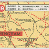 Route D. Birmingham - Bournemouth: Route E. Bristol - Leeds.