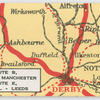 Route B. London - Manchester: Route E. Bristol - Leeds.