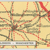 Route B. London - Manchester.