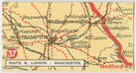 Route B. London - Manchester.