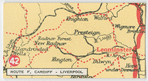 Route F. Cardiff - Liverpool.