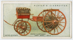Hand-drawn hose-carriage and reel, 1873.