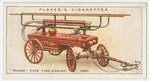 "Piano" type manual fire-engine, 1880.