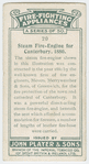 Steam fire-engine for Canterbury, 1880.