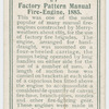 Factory pattern manual fire-engine, 1885.
