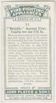 "Metallic" manual fire-engine for the Fiji Is.