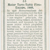 Motor turn-table fire-escape, 1908.