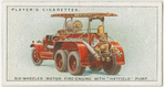 Six-wheeled motor fire-engine with "Hatfield Pump".