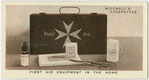 First aid equipment in the home.