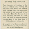 Bandage for shoulder.