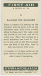 Bandage for shoulder.