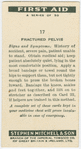 Fractured pelvis.