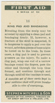 Ring pad and bandaging.