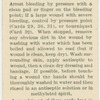 Treatment of wounds.