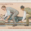 Patient on stretcher.