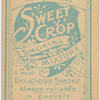 Agricultural depression.