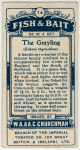 The grayling (Salmo thymallus).