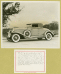 1933. The Auburn 8-101A cabriolet.
