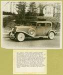Auburn 1933. Auburn's 12-161A 2-door 5-passenger brougham.