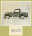 Bantam 1937. American Bantam pick-up truck.