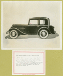 Bantam 1937. American Bantam de luxe & standard coupe.