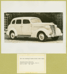 New 1938 Chevrolet master deluxe sport sedan.