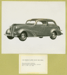 1938 Chevrolet master deluxe town sedan.
