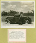The personal car at its smartest (1936 Ford V-8 convertible cabriolet)