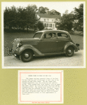 Longer lines in Ford V-8 for 1936.