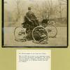 Mr. Elwood Haynes in his first car (1893).