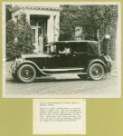 Lincoln 4-passenger 2-window sedan by LeBaron (1925)