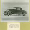 The Lincoln V12-136 two-passenger coupe.